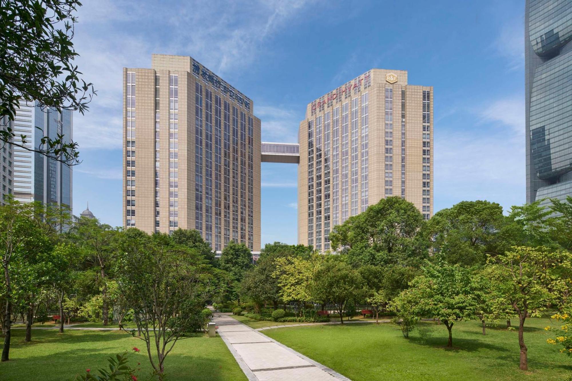 Hotel Grand Hyatt Canton Extérieur photo